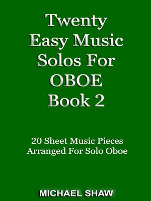 cover image of Twenty Easy Music Solos For Oboe Book 2